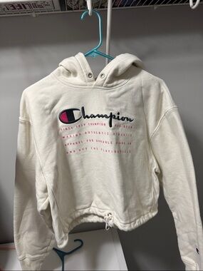 Champion Cream Hoodie